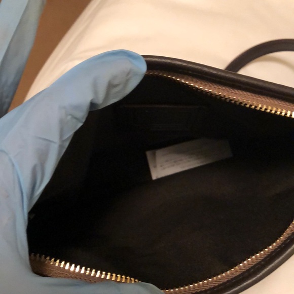 Coach Signature Canvas Crossbody Purse Khaki - Picture 8 of 8